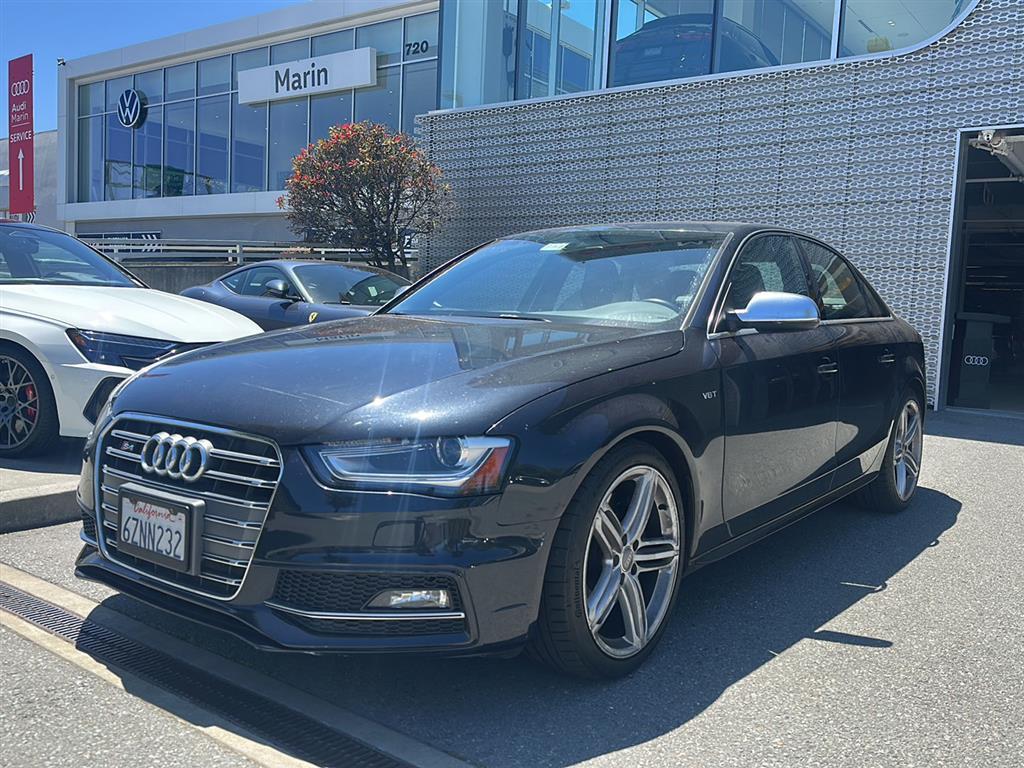 Moonlight Blue Metallic 2013 Audi S4 3.0T quattro Premium Plus Sedan AWD Sedan All-Wheel Drive Automatic