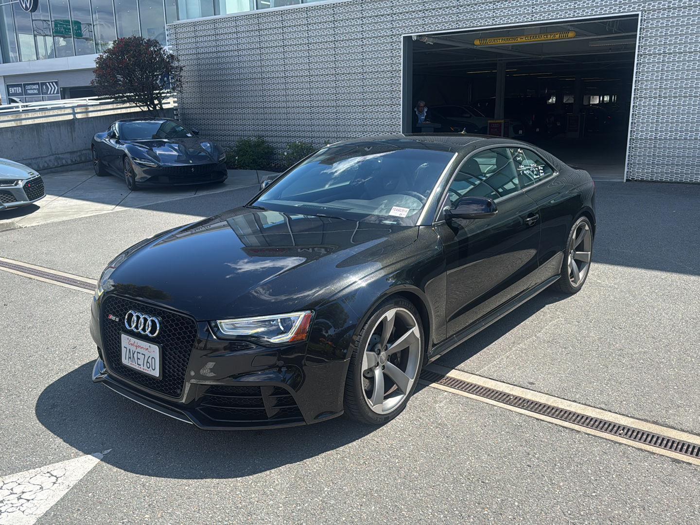 Panther Black Crystal 2013 Audi RS 5 Coupe Automatic