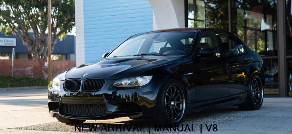 Jet Black 2011 BMW M3 Sedan RWD Sedan Rear-Wheel Drive 6-Speed Manual