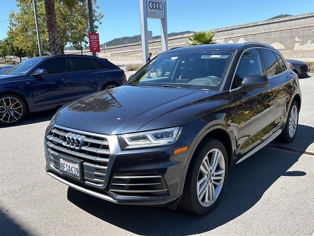 Moonlight Blue Metallic 2018 Audi Q5 SUV / Crossover All-Wheel Drive Automatic