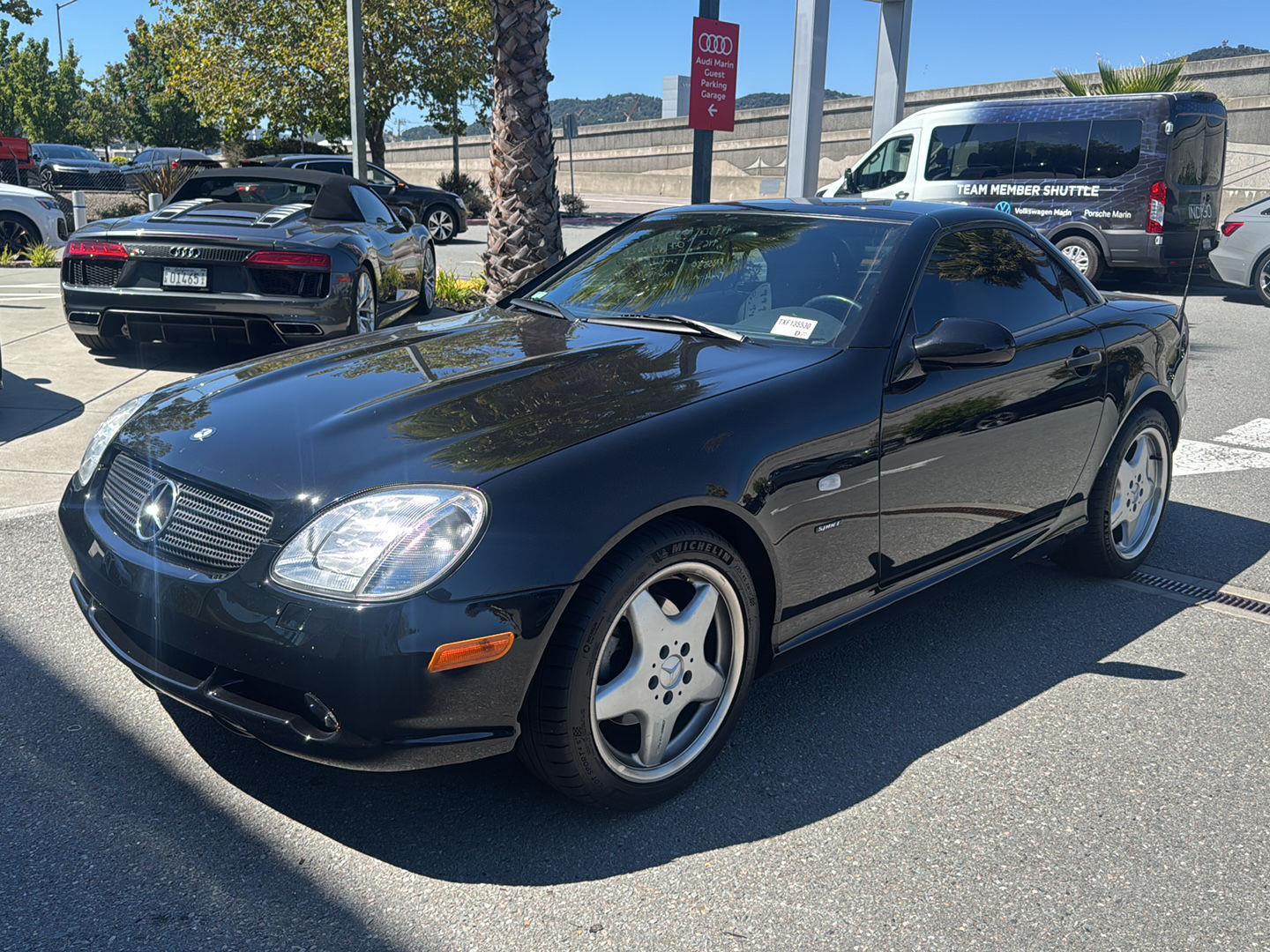 Black 1999 Mercedes-Benz SLK Convertible Rear-Wheel Drive Automatic