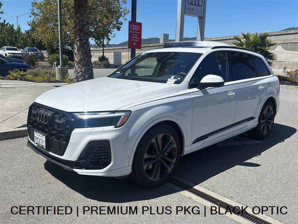 Glacier White Metallic 2026 Audi Q7 SUV / Crossover All-Wheel Drive Automatic