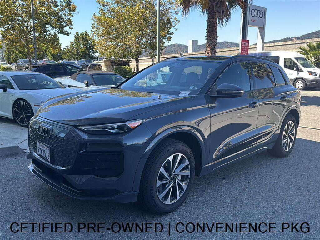 Magnet Gray 2025 Audi Q6 e-tron SUV / Crossover All-Wheel Drive Automatic