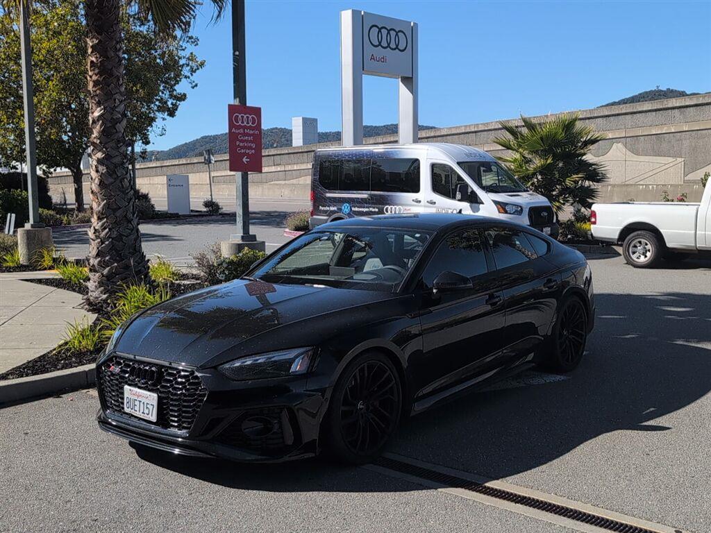 Mythos Black Metallic 2021 Audi RS 5 Sportback Sedan All-Wheel Drive Automatic