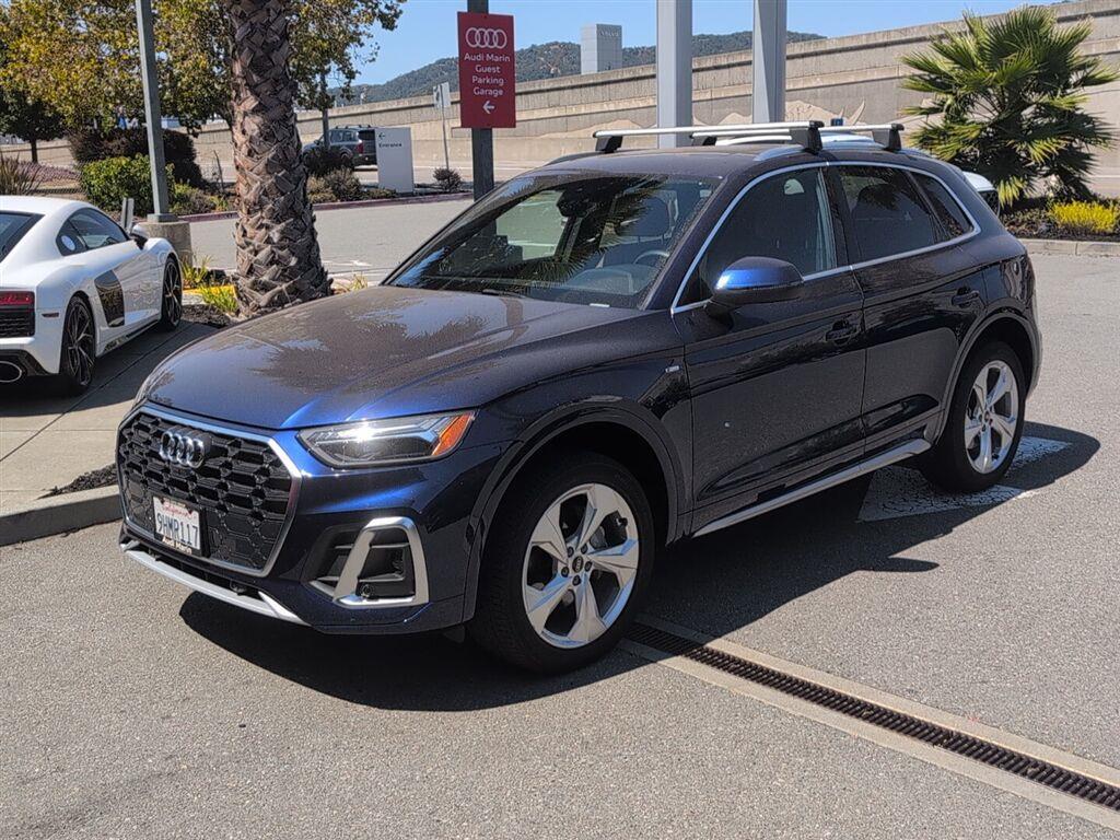 Navarra Blue Metallic 2023 Audi Q5 SUV / Crossover All-Wheel Drive Automatic