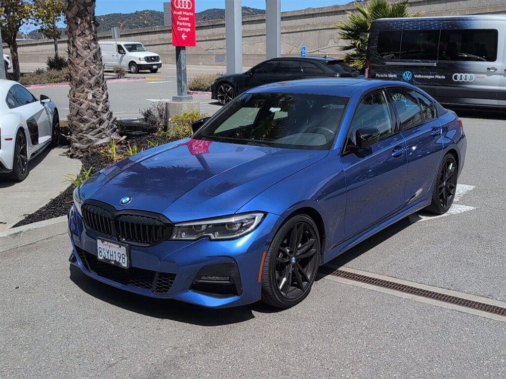 Portimao Blue Metallic 2021 BMW 3 Series Sedan Rear-Wheel Drive Automatic