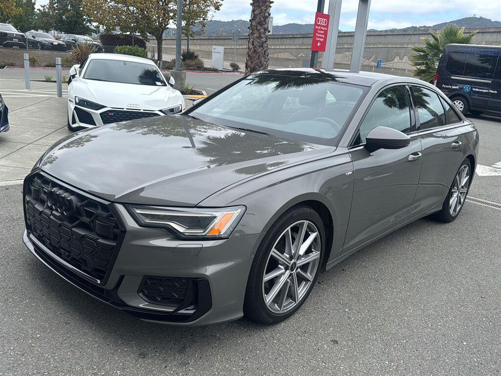 Chronos Gray Metallic 2024 Audi A6 Sedan All-Wheel Drive Automatic