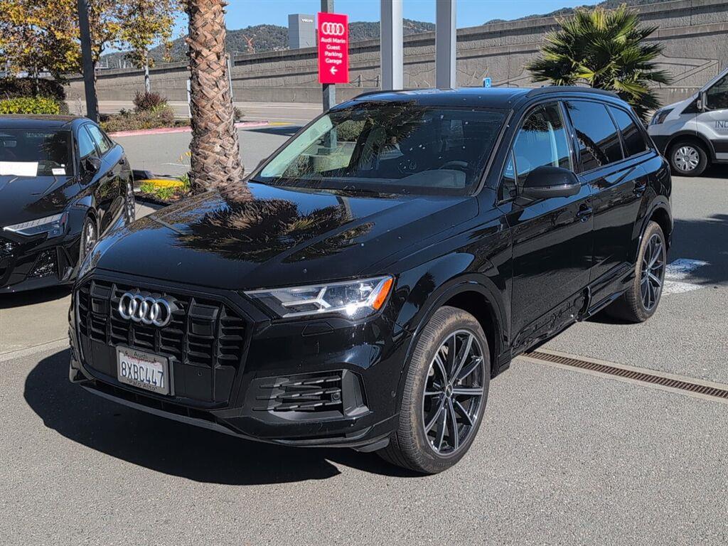 Night Black 2021 Audi Q7 SUV / Crossover All-Wheel Drive Automatic