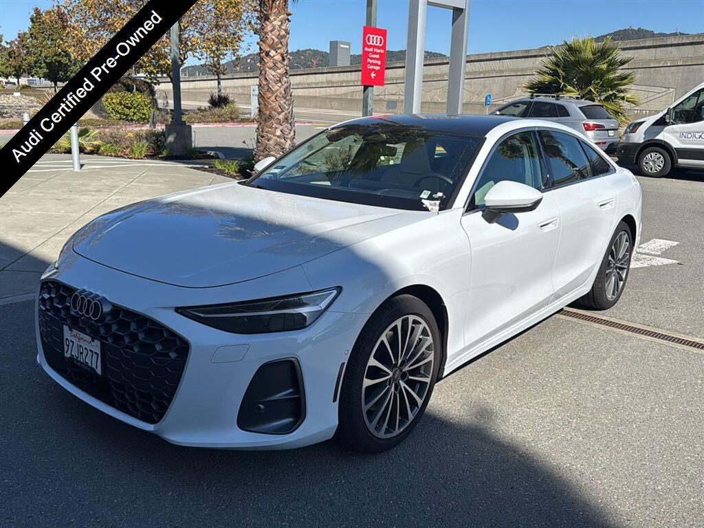 Glacier White Metallic 2026 Audi A6 Sedan All-Wheel Drive Automatic