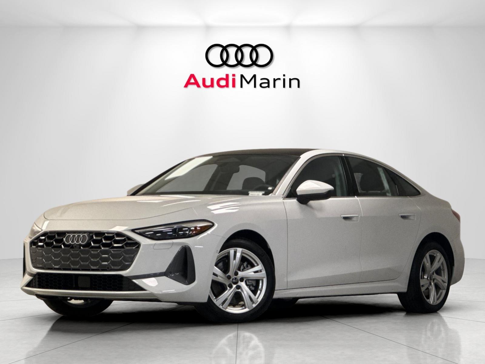 Glacier White Metallic 2025 Audi A5 quattro Premium Sedan Sedan All-Wheel Drive Automatic