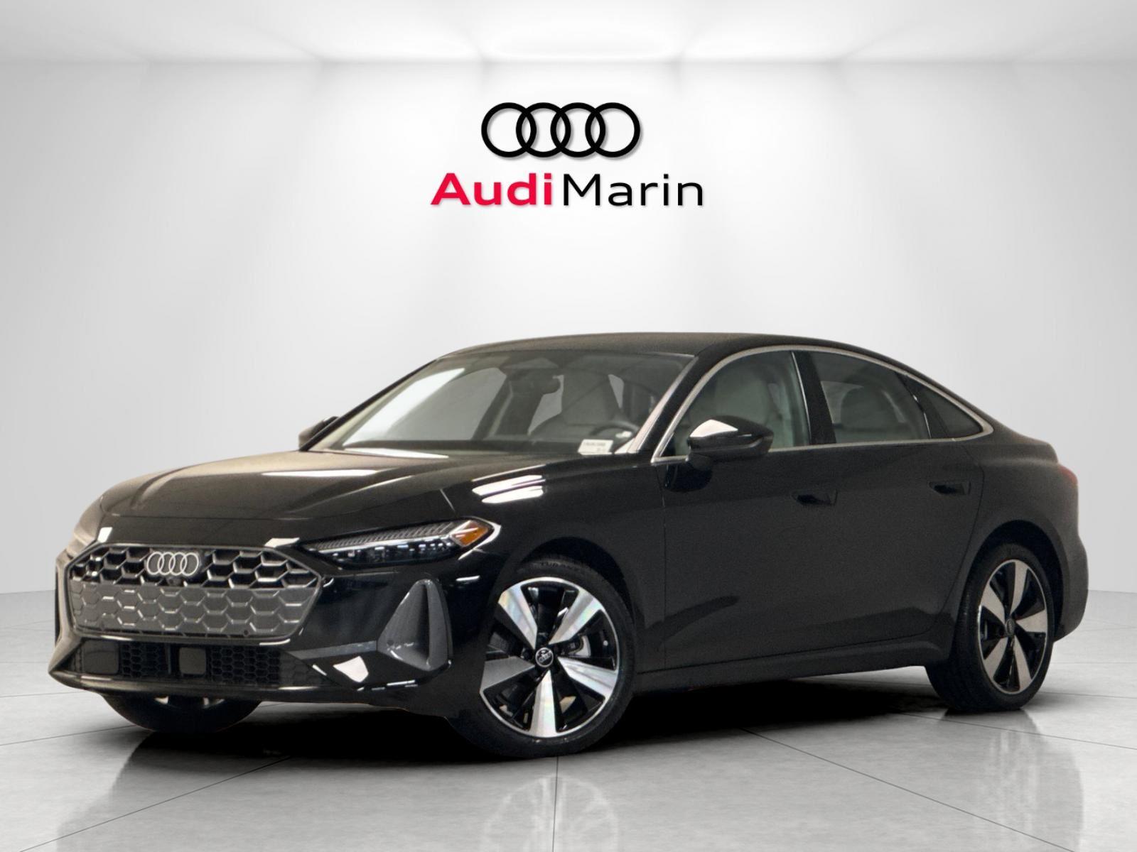 Mythos Black Metallic 2025 Audi A5 quattro Premium Plus Sedan Sedan All-Wheel Drive Automatic