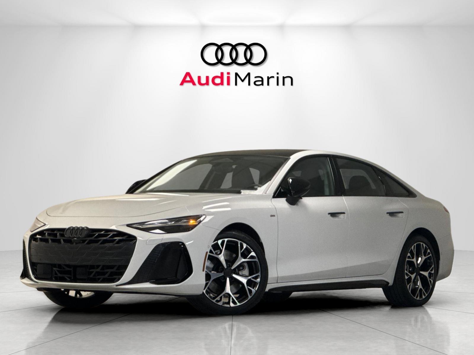 Glacier White Metallic 2026 Audi A6 quattro Premium Plus 55 TFSI Sedan All-Wheel Drive Automatic