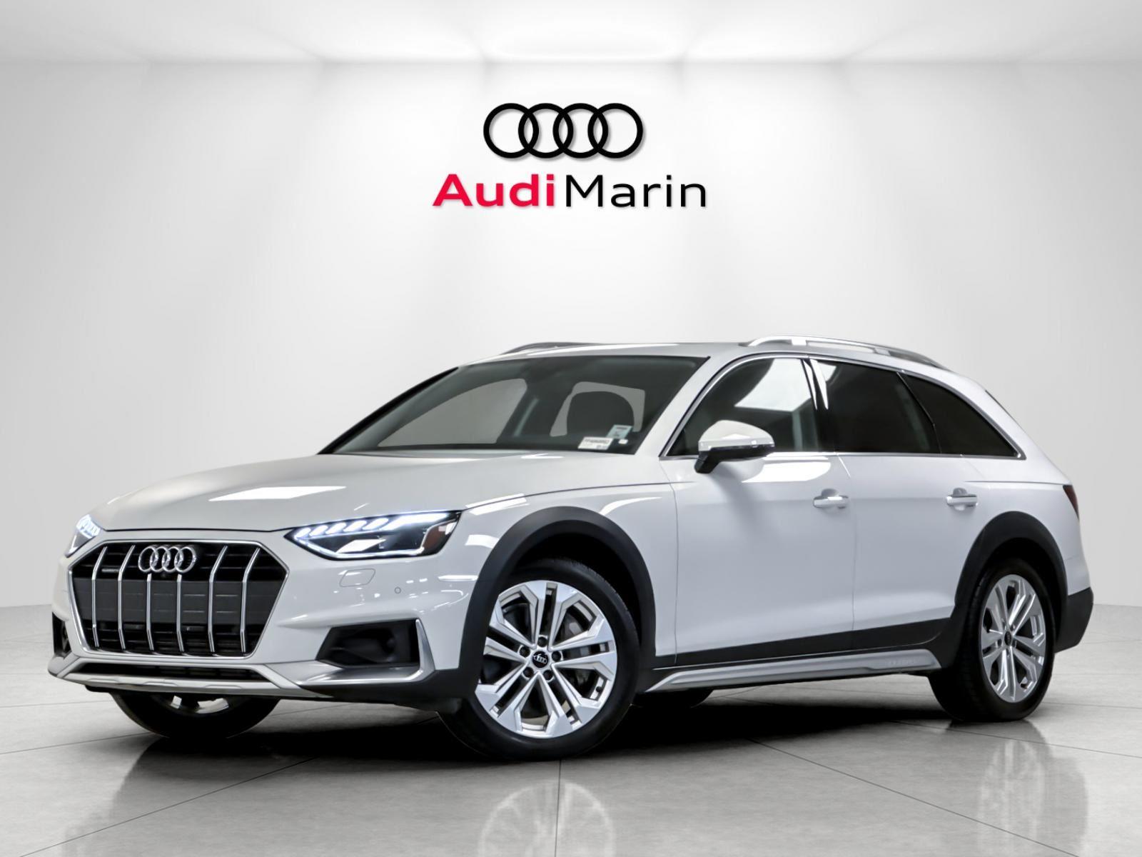 Glacier White Metallic 2023 Audi A4 Allroad quattro Premium Plus 45 TFSI AWD Wagon All-Wheel Drive Automatic