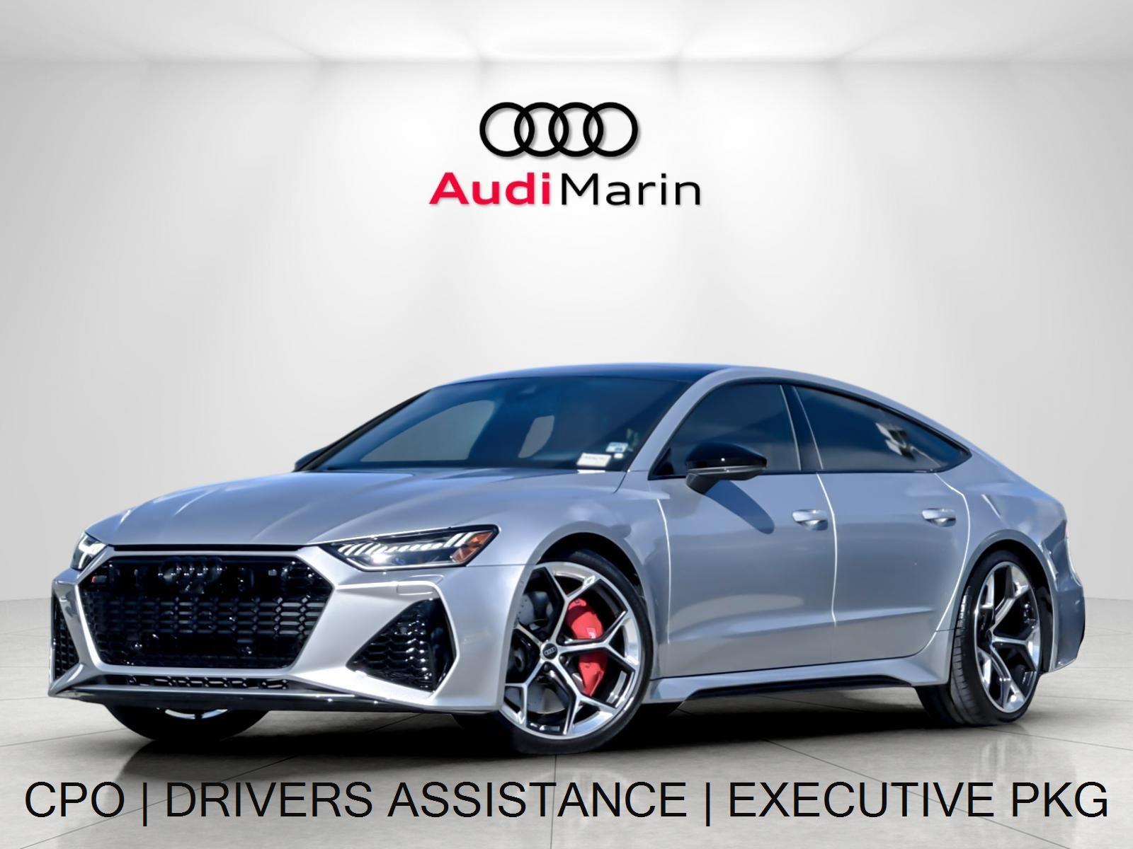 Florett Silver Metallic 2024 Audi RS 7 4.0T quattro Performance AWD Sedan All-Wheel Drive Automatic