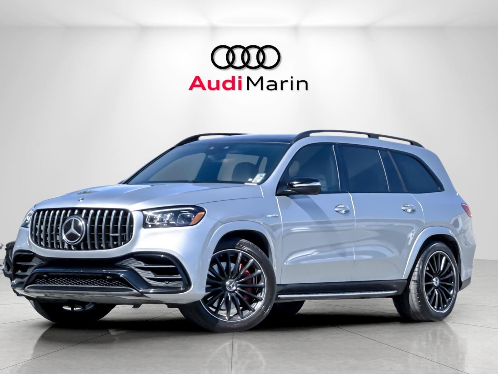 Cirrus Silver Metallic 2023 Mercedes-Benz GLS AMG GLS 63 4MATIC SUV / Crossover All-Wheel Drive Automatic