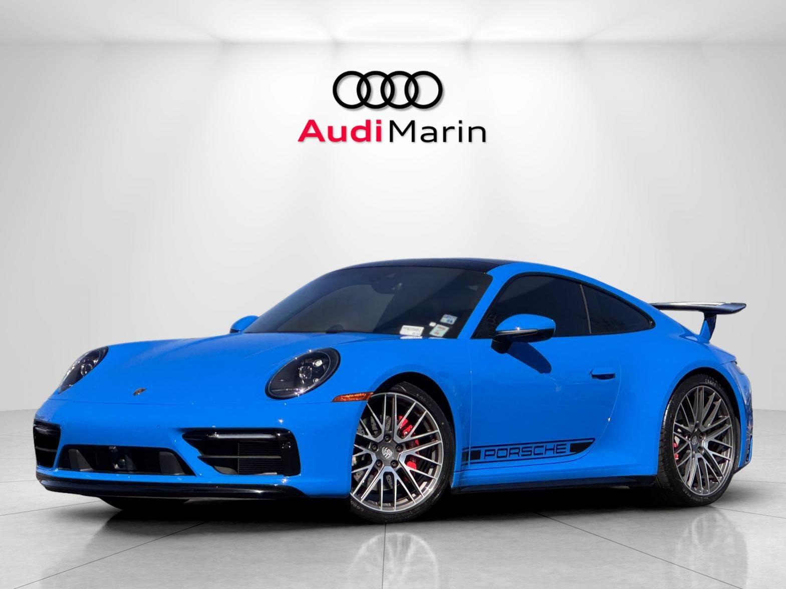 Shark Blue 2023 Porsche 911 Carrera 4S Coupe AWD Coupe All-Wheel Drive 8-Speed Automatic