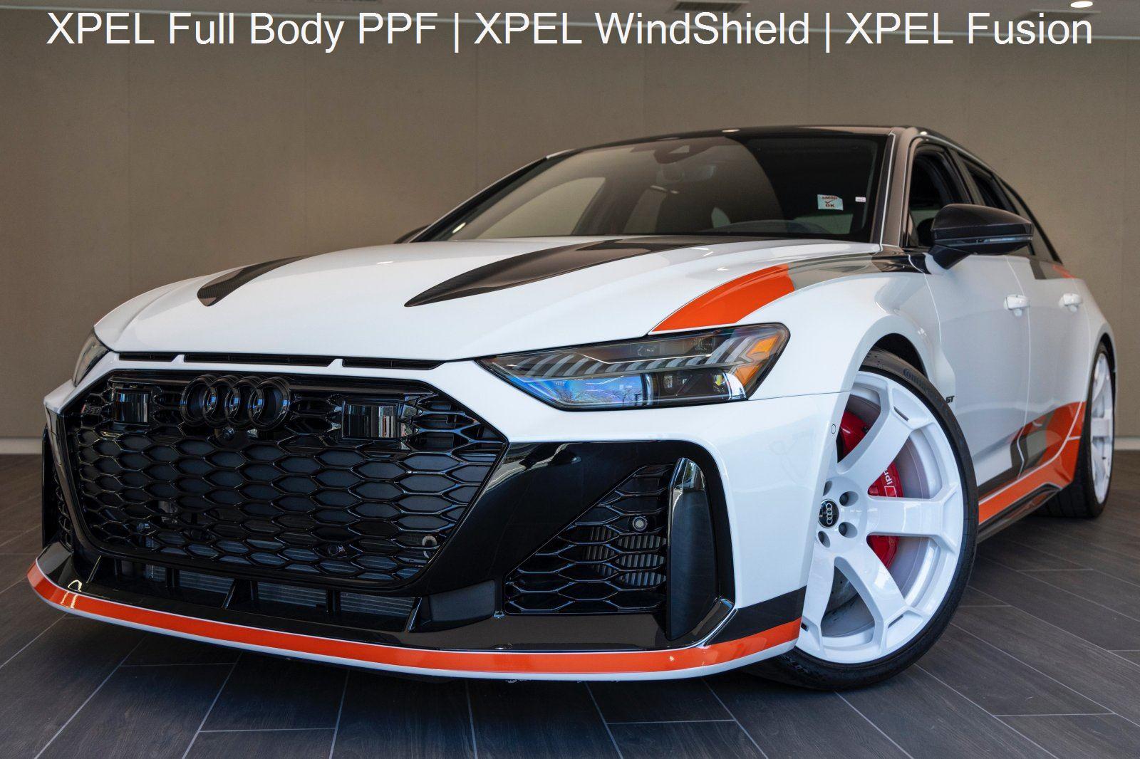 Arkona White 2025 Audi RS 6 Avant 4.0T quattro GT Wagon All-Wheel Drive Automatic