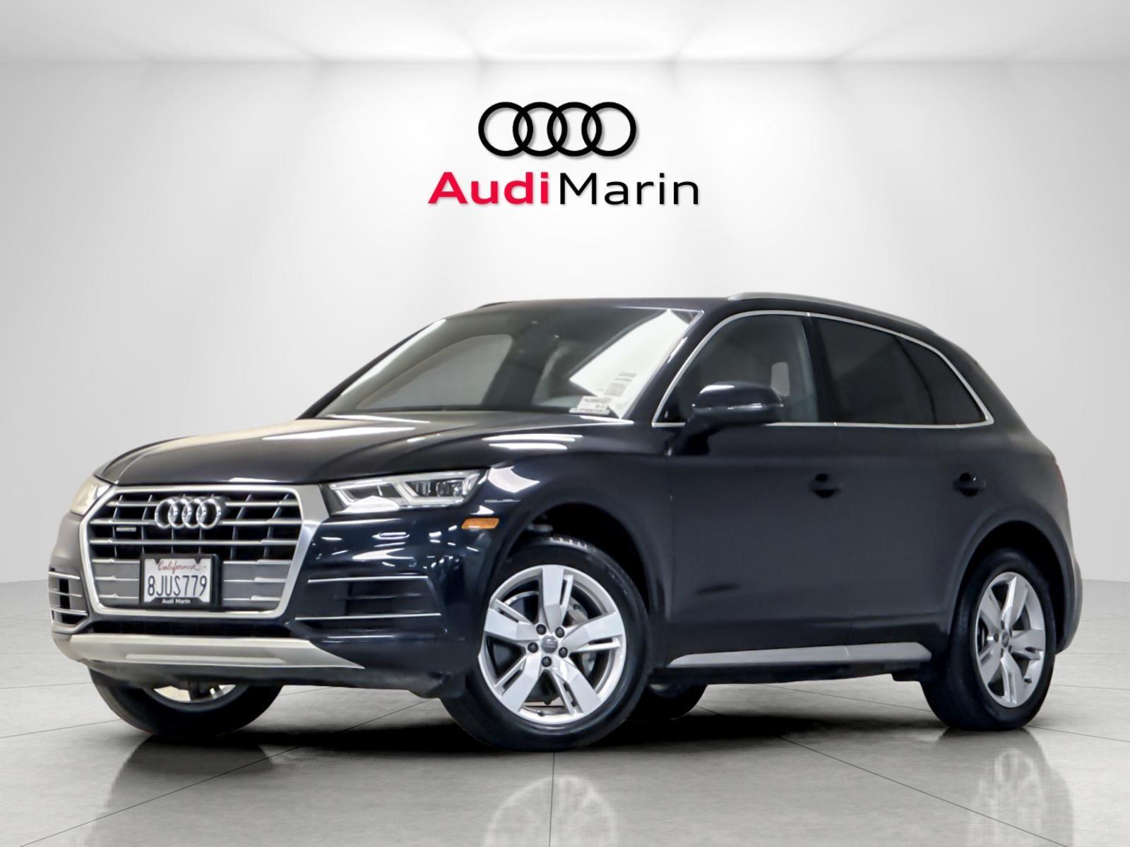 Moonlight Blue Metallic 2019 Audi Q5 quattro Premium Plus 45 TFSI SUV / Crossover All-Wheel Drive Automatic