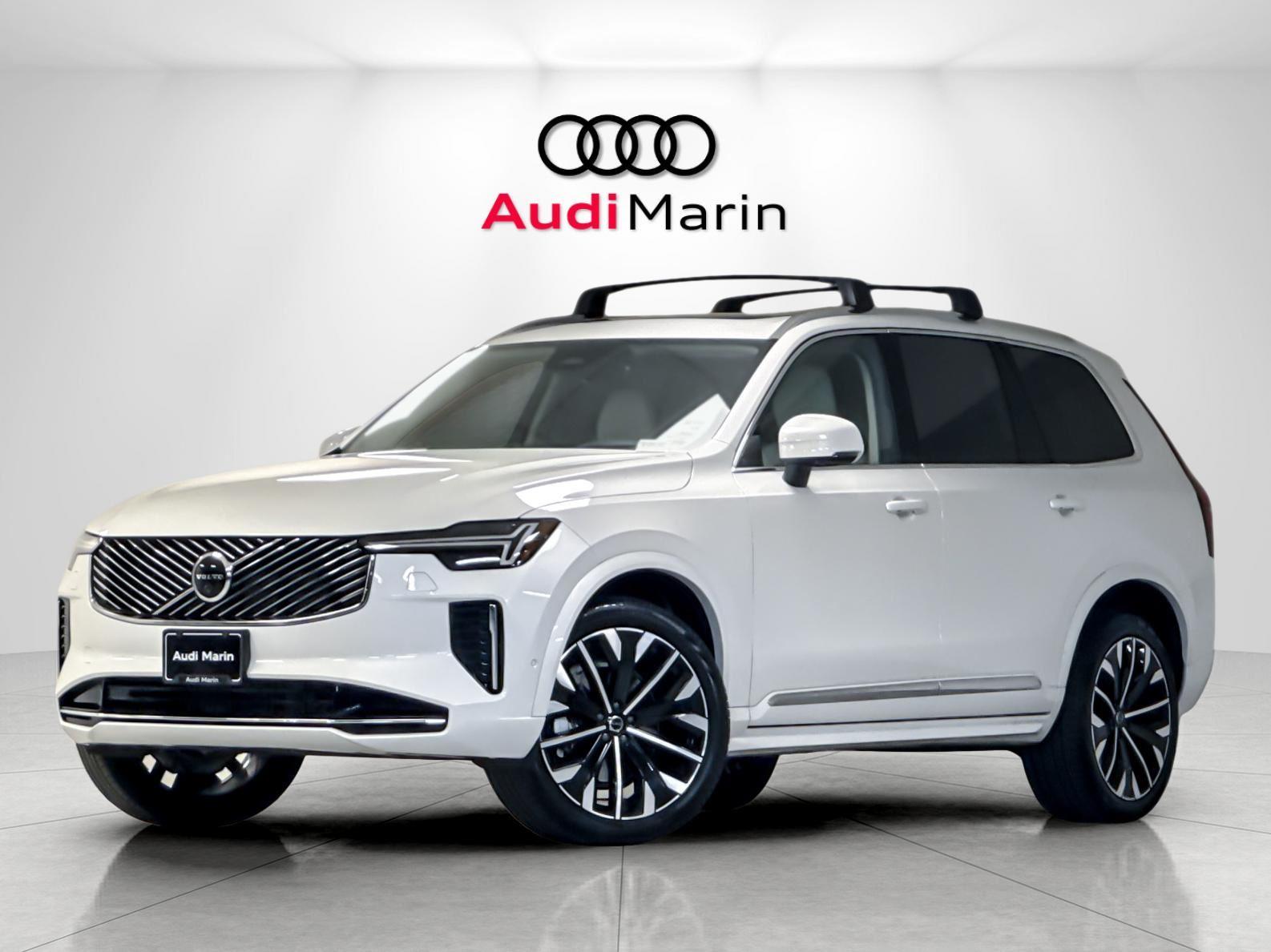 Crystal White Pearl 2025 Volvo XC90 B6 Ultra Bright Theme 7-Passenger AWD SUV / Crossover All-Wheel Drive Automatic