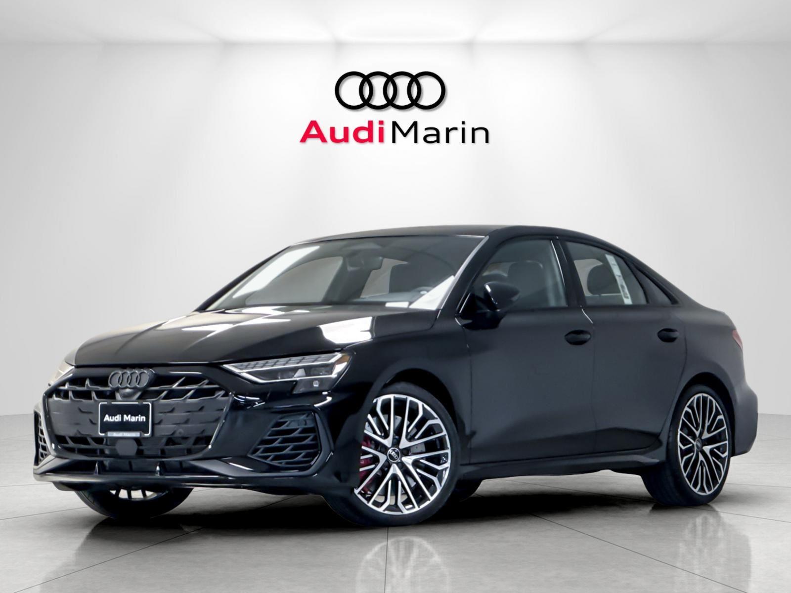 Mythos Black Metallic 2026 Audi S3 2.0T quattro Premium Sedan All-Wheel Drive Automatic