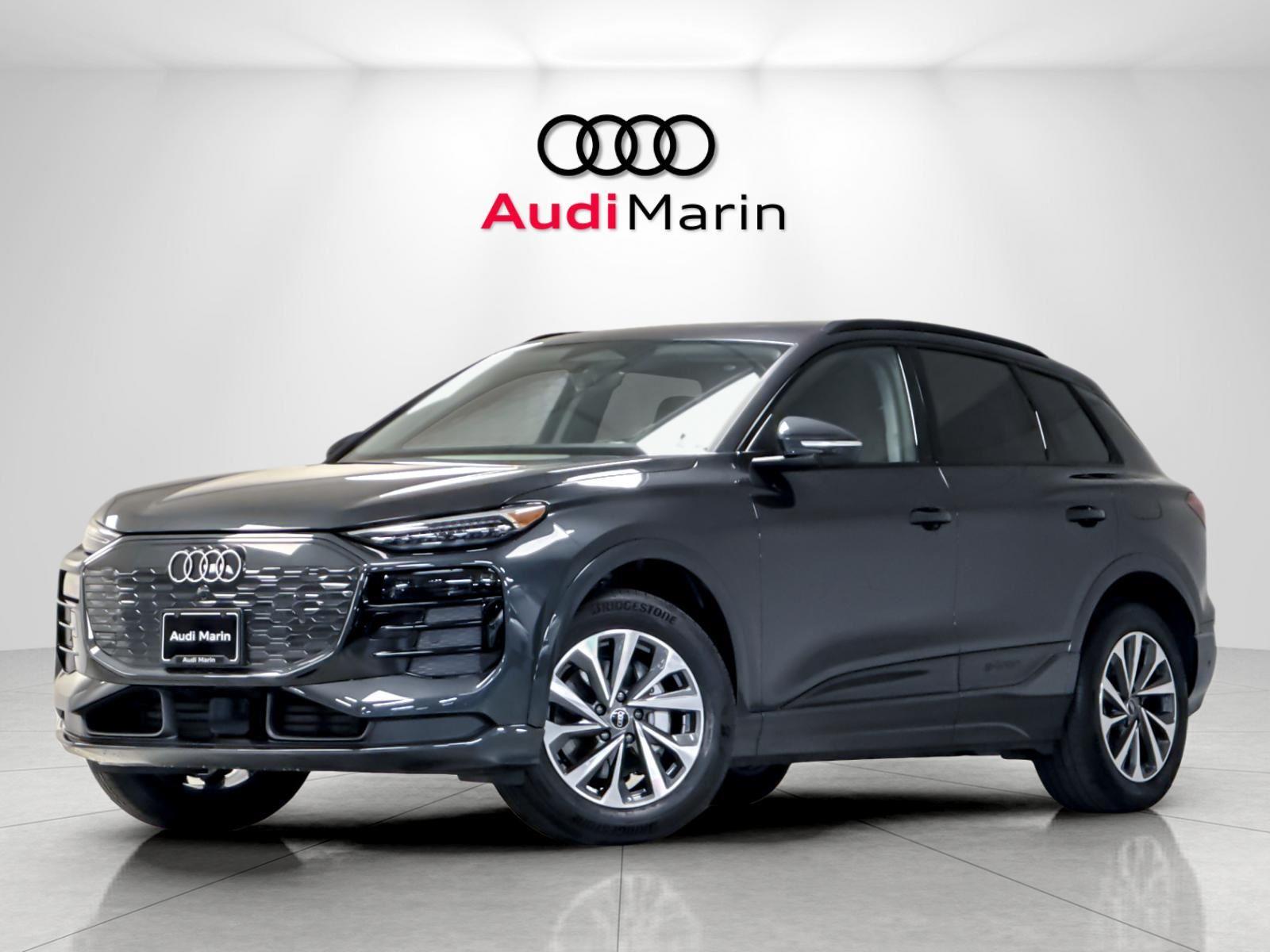 Manhattan Gray Metallic 2025 Audi Q6 e-tron quattro Premium Plus SUV / Crossover All-Wheel Drive Automatic