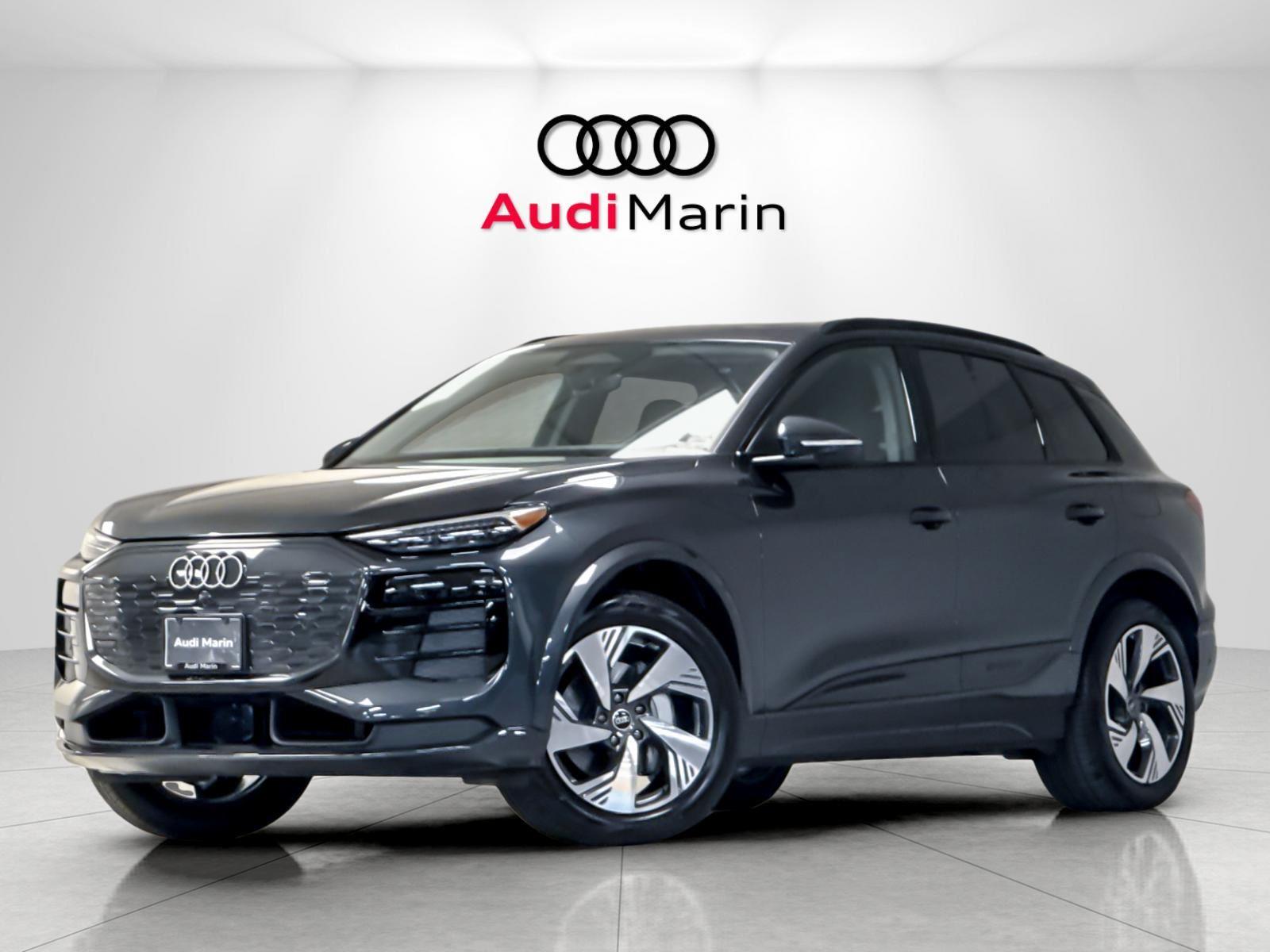 Manhattan Gray Metallic 2025 Audi Q6 e-tron quattro Premium Plus SUV / Crossover All-Wheel Drive Automatic