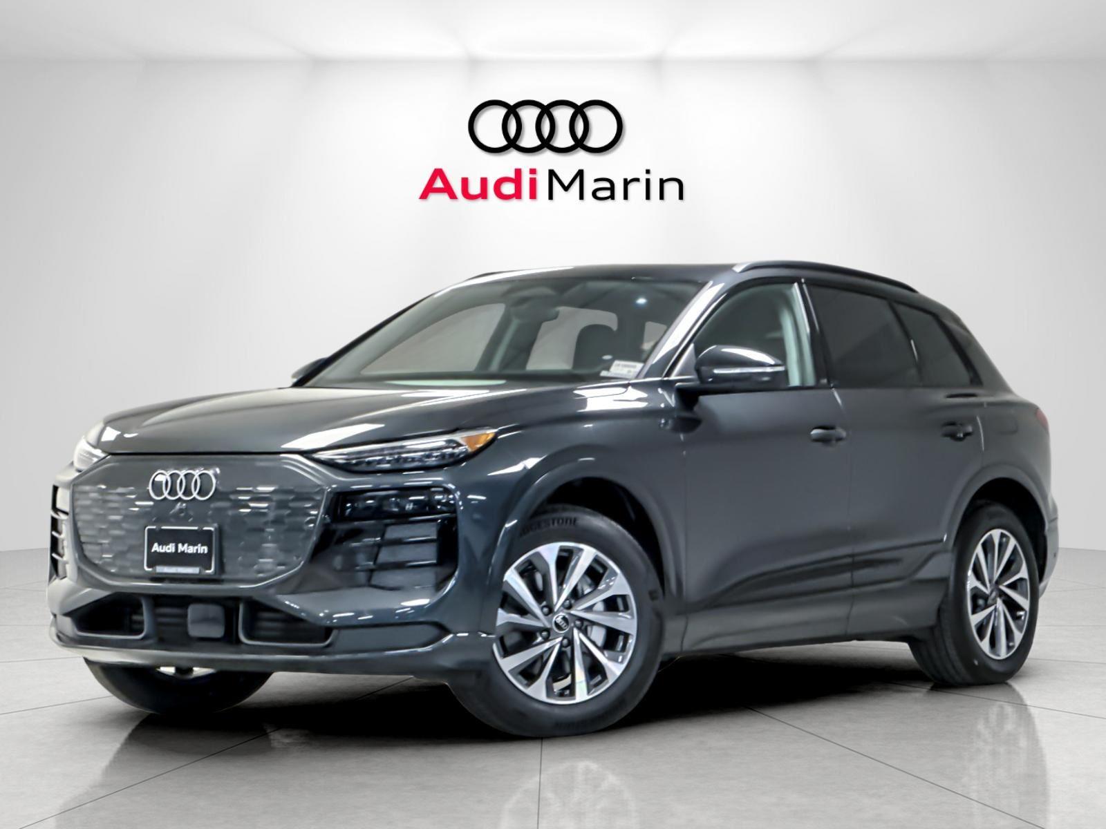Manhattan Gray Metallic 2025 Audi Q6 e-tron quattro Premium Plus SUV / Crossover All-Wheel Drive Automatic