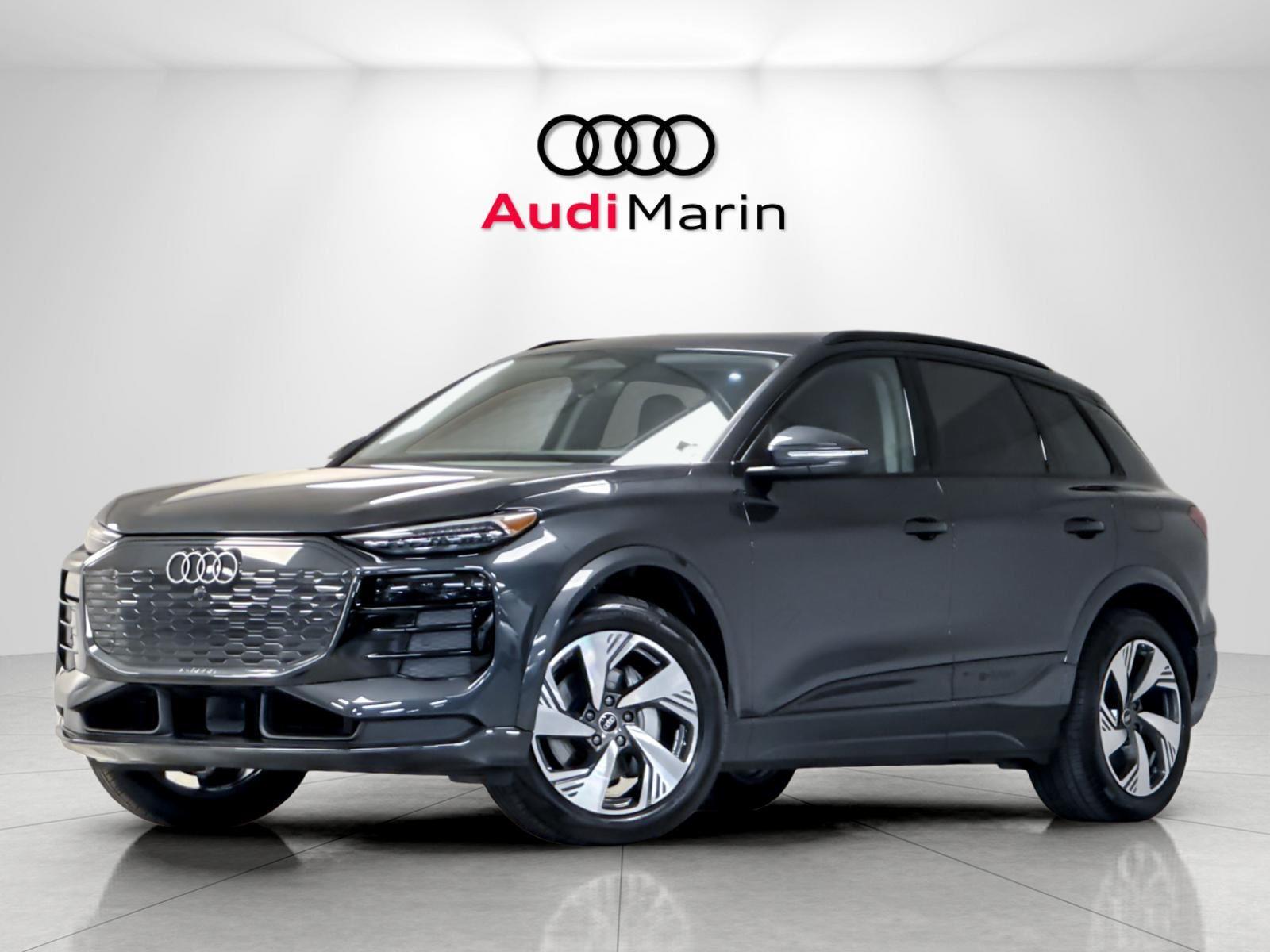 Manhattan Gray Metallic 2025 Audi Q6 e-tron quattro Premium Plus SUV / Crossover All-Wheel Drive Automatic