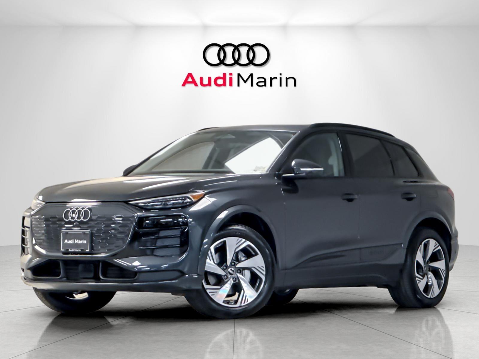 Manhattan Gray Metallic 2025 Audi Q6 e-tron quattro Premium Plus SUV / Crossover All-Wheel Drive Automatic