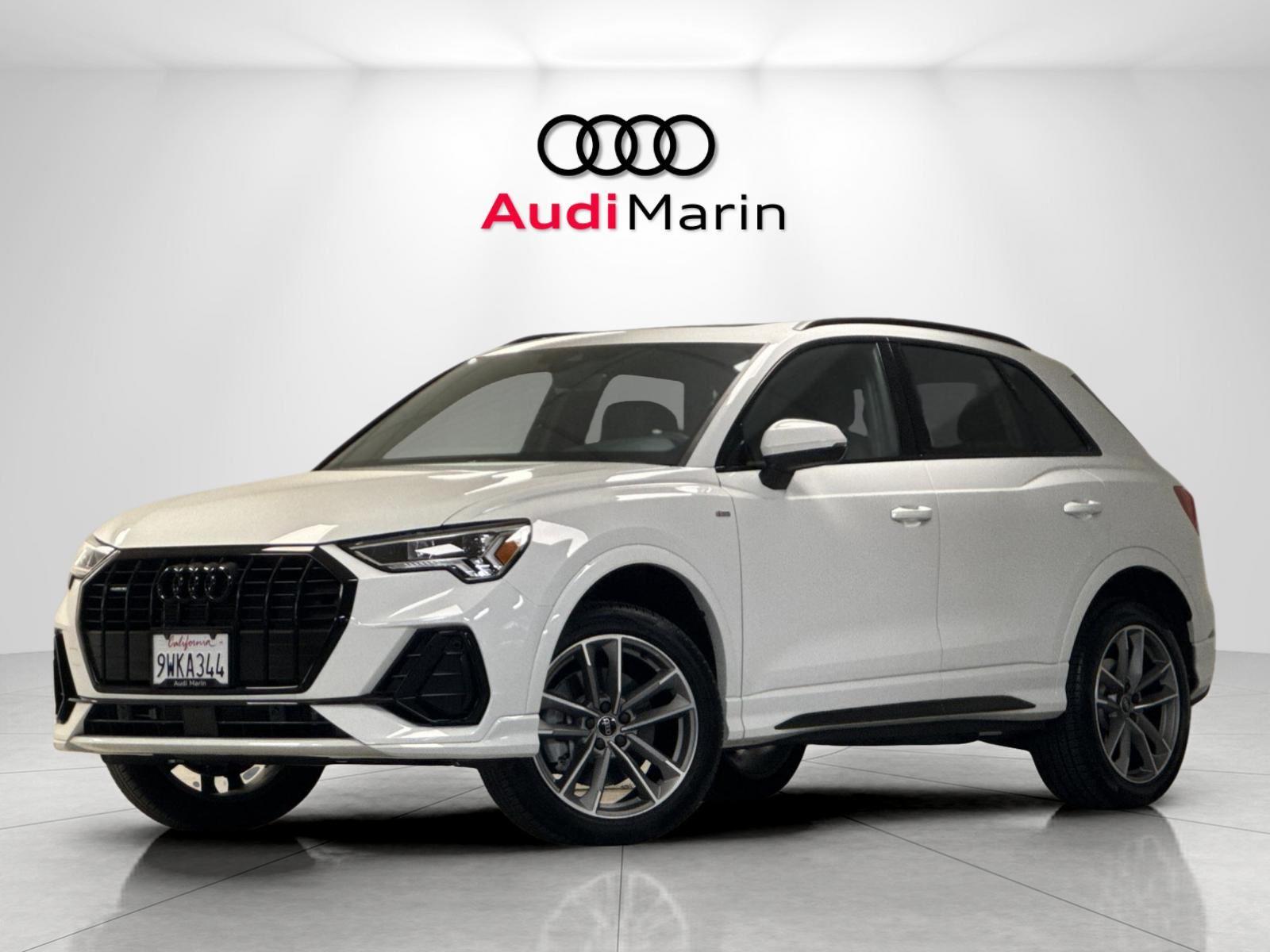 Glacier White Metallic 2025 Audi Q3 quattro Premium S Line 45 TFSI SUV / Crossover All-Wheel Drive Automatic