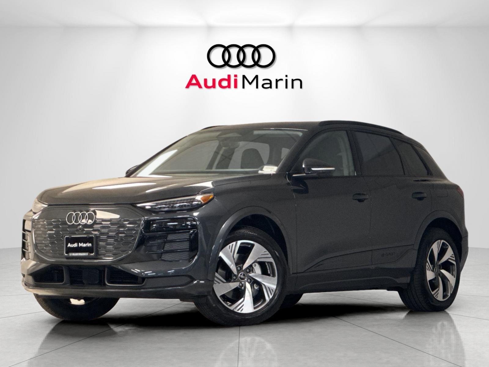 Manhattan Gray Metallic 2025 Audi Q6 e-tron quattro Premium Plus SUV / Crossover All-Wheel Drive Automatic