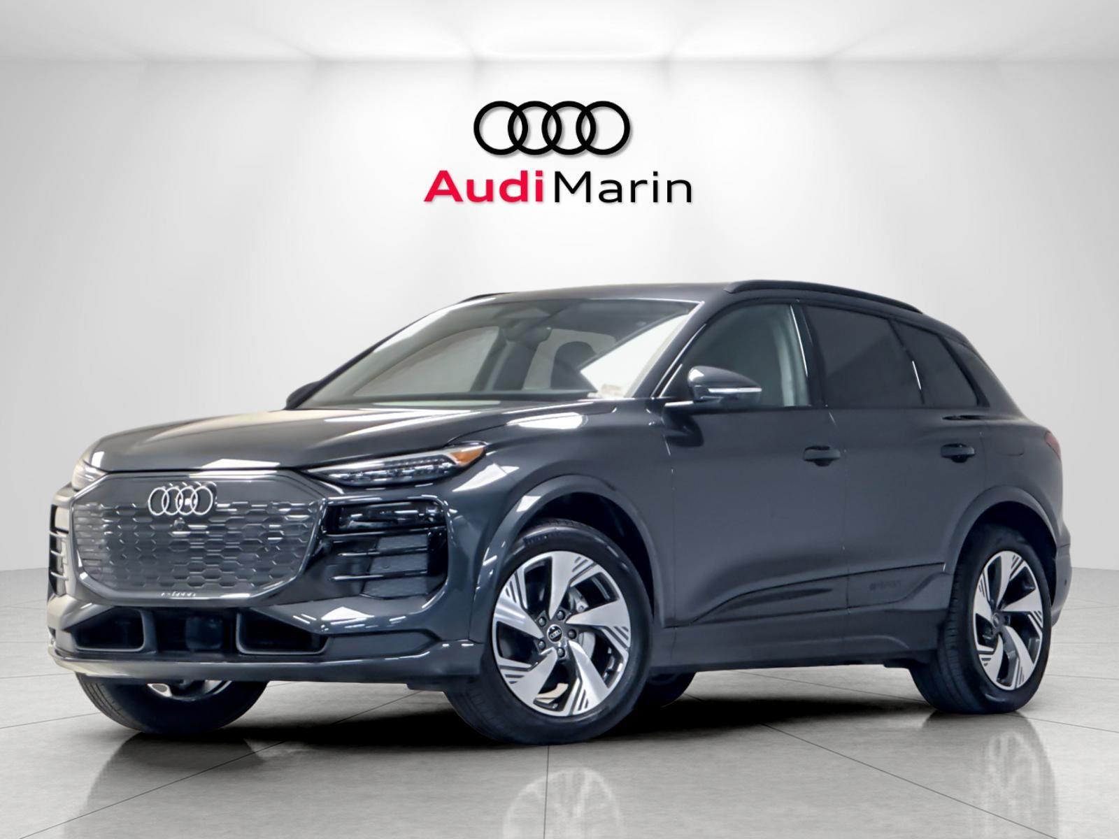 Manhattan Gray Metallic 2025 Audi Q6 e-tron quattro Premium Plus SUV / Crossover All-Wheel Drive Automatic