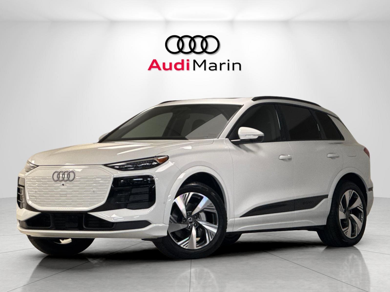 Glacier White Metallic 2025 Audi Q6 e-tron quattro Premium Plus SUV / Crossover All-Wheel Drive Automatic