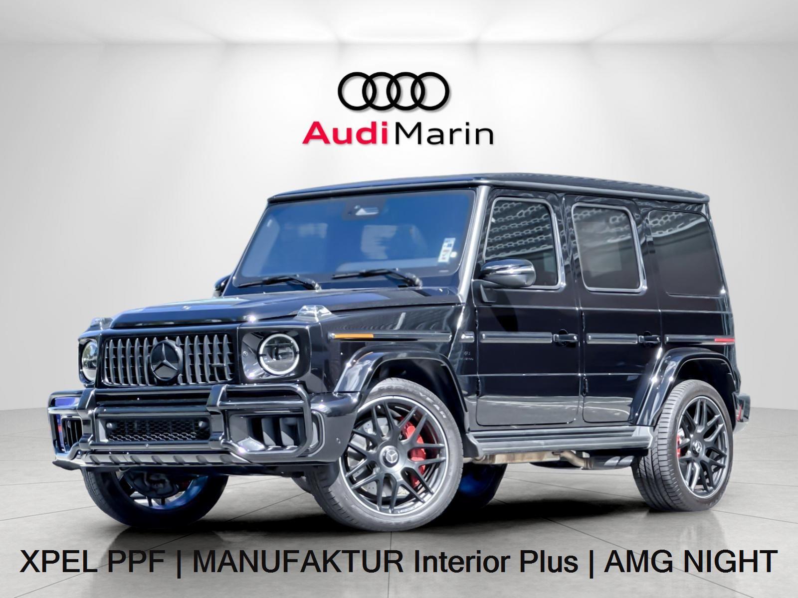 Obsidian Black Metallic 2025 Mercedes-Benz G-Class AMG G 63 4MATIC SUV / Crossover All-Wheel Drive Automatic