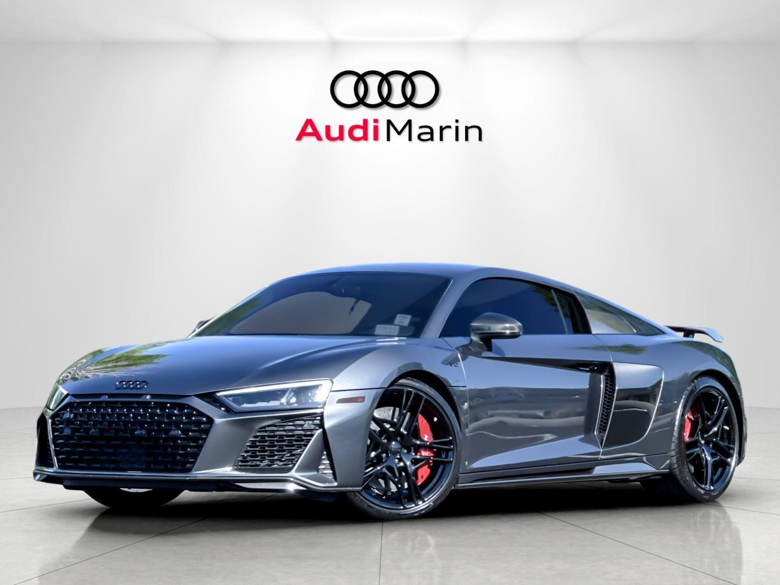 Daytona Gray Pearl Effect 2020 Audi R8 quattro V10 Performance Coupe AWD Coupe All-Wheel Drive Automatic