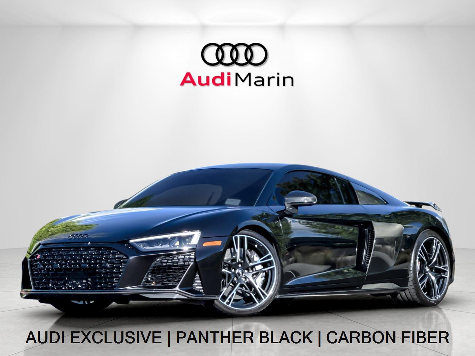 Audi Exclusive Panther Black Crystal Effect 2020 Audi R8 Coupe All-Wheel Drive Automatic