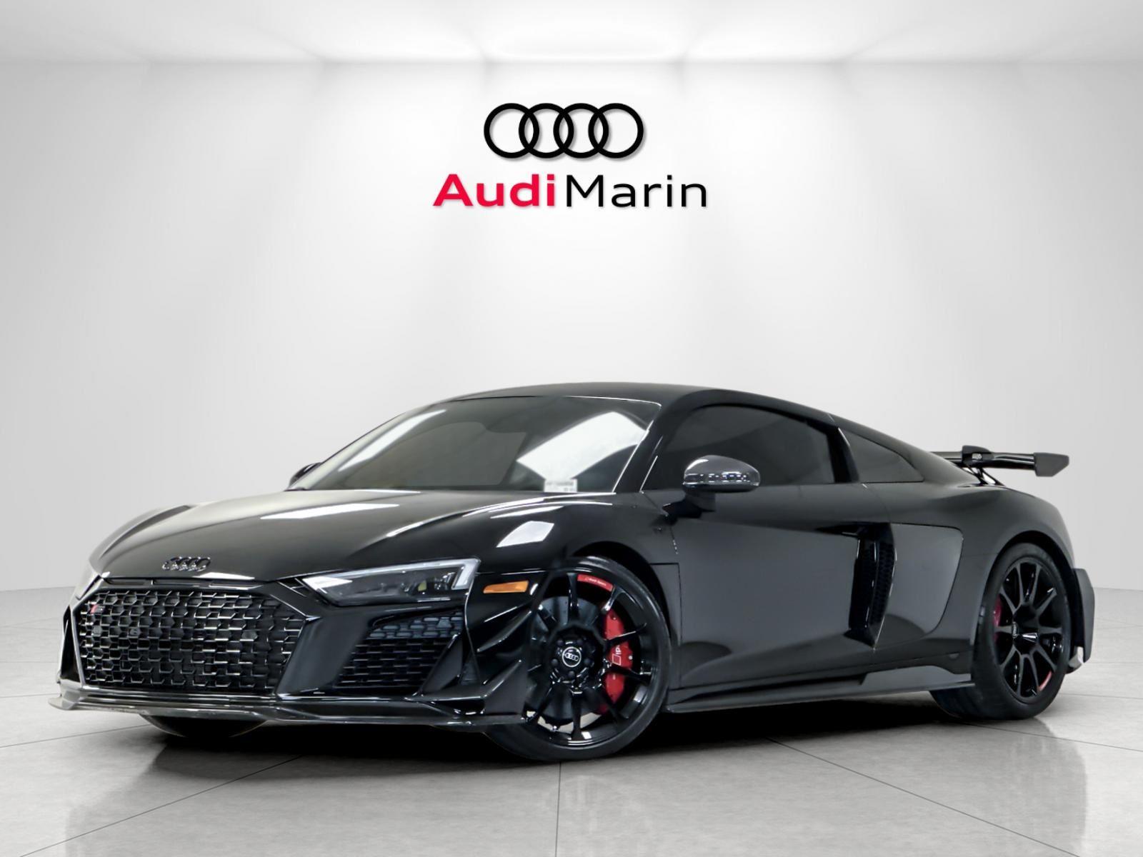 Mythos Black Metallic 2023 Audi R8 V10 GT Coupe RWD Coupe Rear-Wheel Drive Automatic