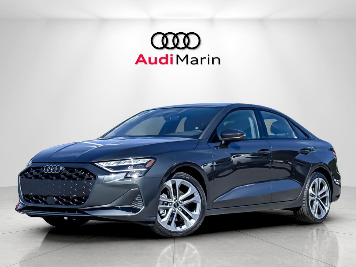 Manhattan Gray Metallic 2026 Audi A3 quattro Premium 40 TFSI Sedan All-Wheel Drive Automatic