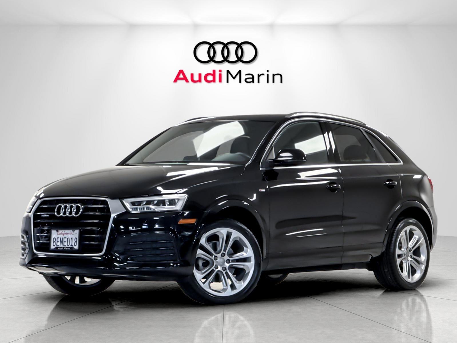 Mythos Black Metallic 2018 Audi Q3 2.0T quattro Premium Plus SUV / Crossover All-Wheel Drive Automatic