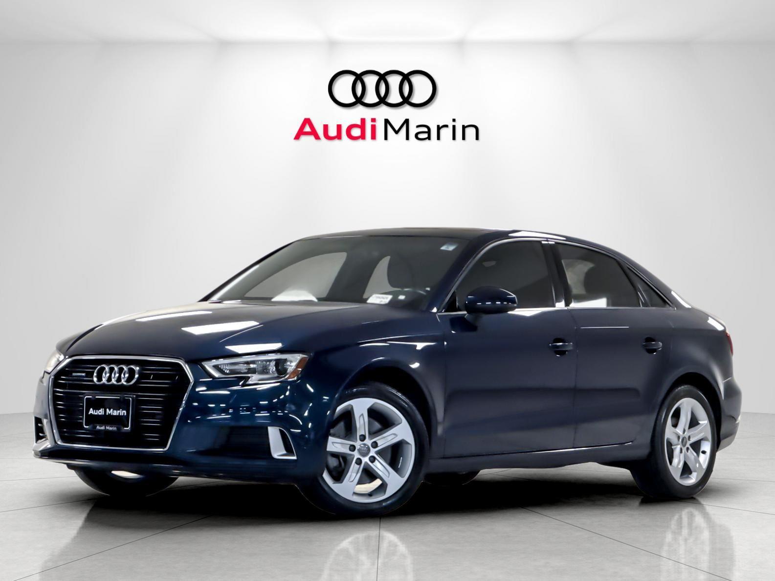 Cosmos Blue Metallic 2018 Audi A3 2.0T quattro Premium Sedan AWD Sedan All-Wheel Drive Automatic