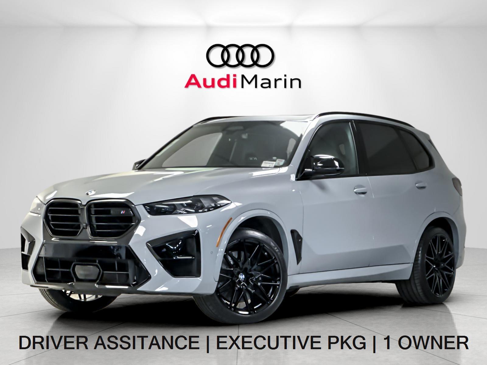 Gray (Brooklyn Grey Metallic) 2024 BMW X5 M SUV / Crossover All-Wheel Drive Automatic