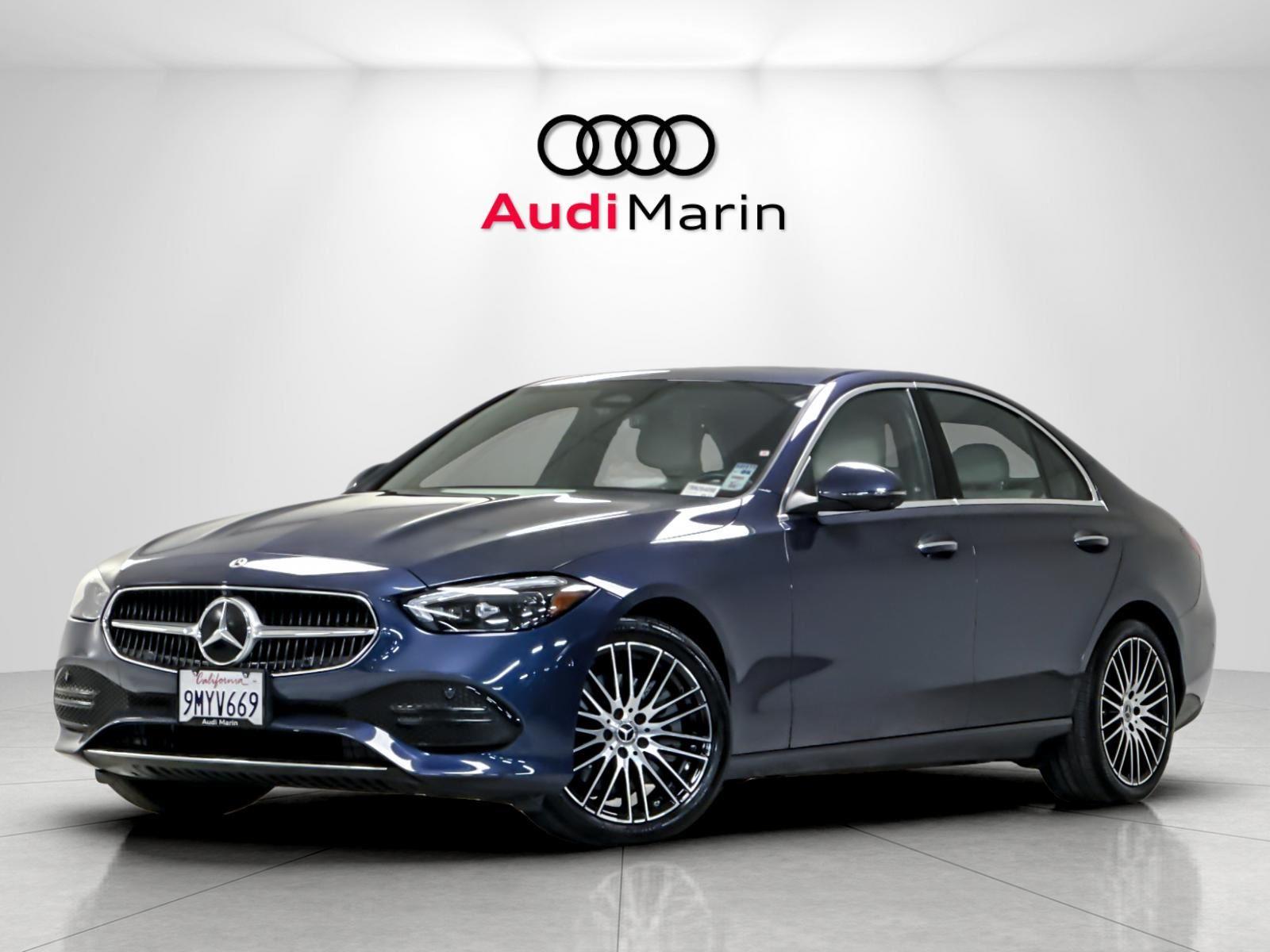 Twilight Blue Metallic 2024 Mercedes-Benz C-Class C 300 RWD Sedan Rear-Wheel Drive Automatic
