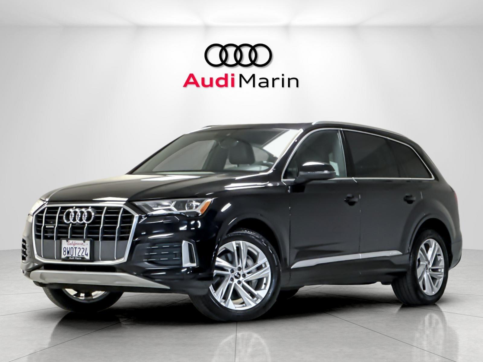 Orca Black Metallic 2021 Audi Q7 quattro Premium 45 TFSI SUV / Crossover All-Wheel Drive Automatic