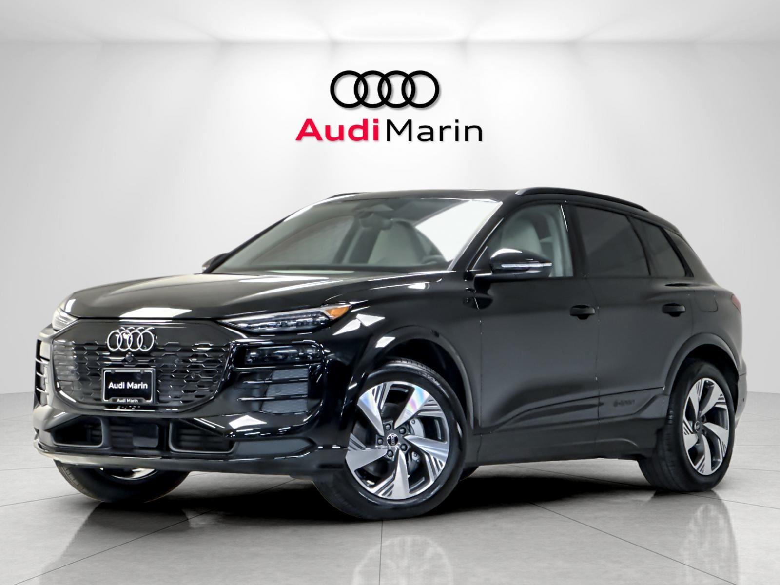 Mythos Black Metallic 2025 Audi Q6 e-tron quattro Premium Plus SUV / Crossover All-Wheel Drive Automatic