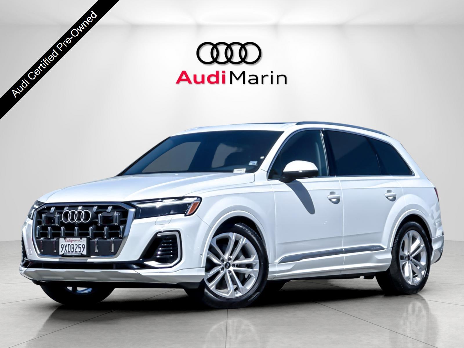 Glacier White Metallic 2026 Audi Q7 SUV / Crossover All-Wheel Drive Automatic