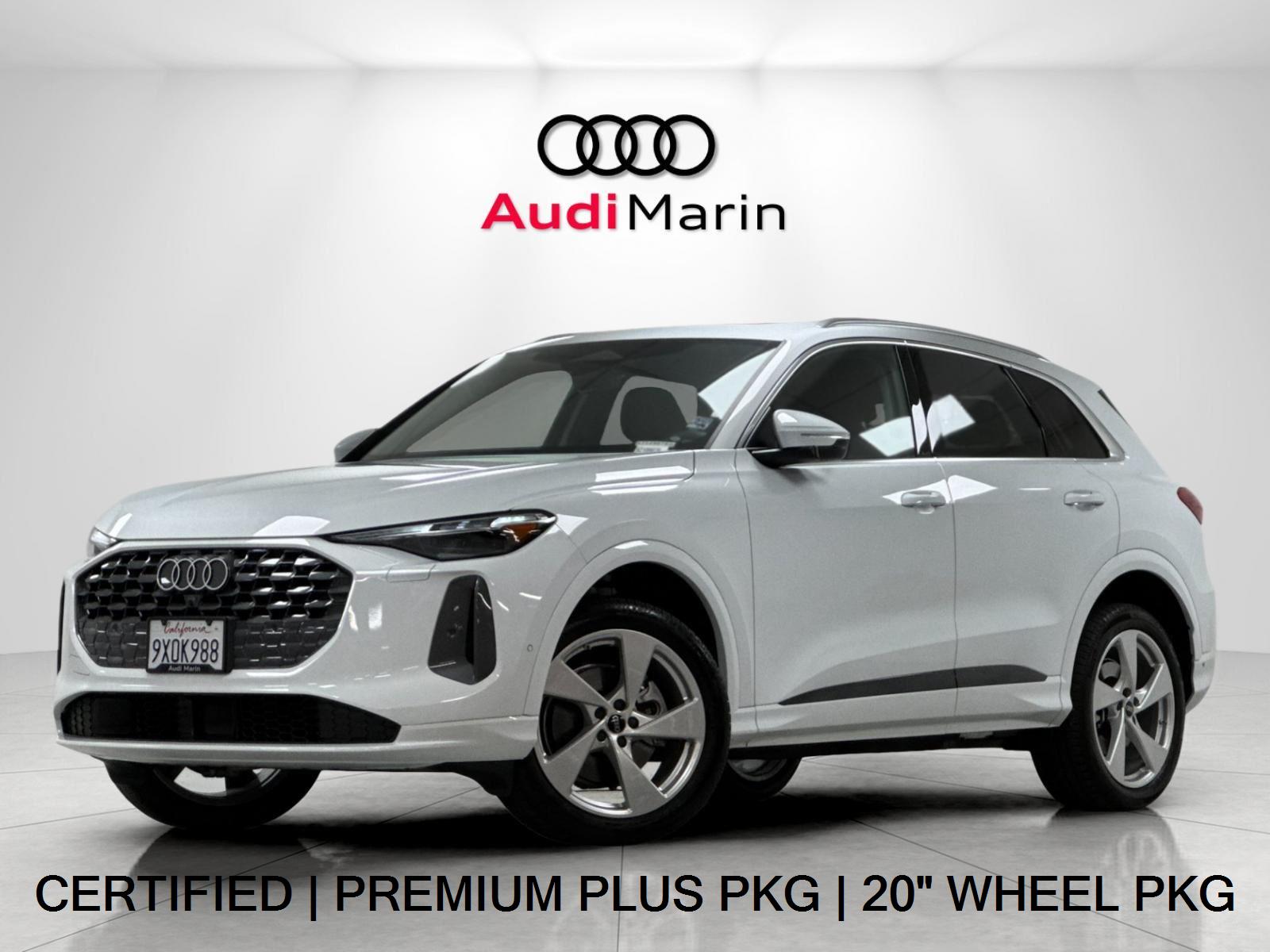 Glacier White Metallic 2025 Audi Q5 SUV / Crossover All-Wheel Drive Automatic