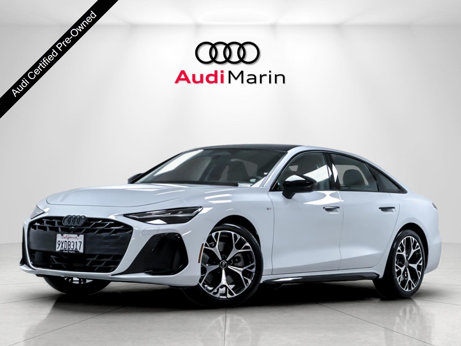 Glacier White Metallic 2026 Audi A6 Sedan All-Wheel Drive Automatic