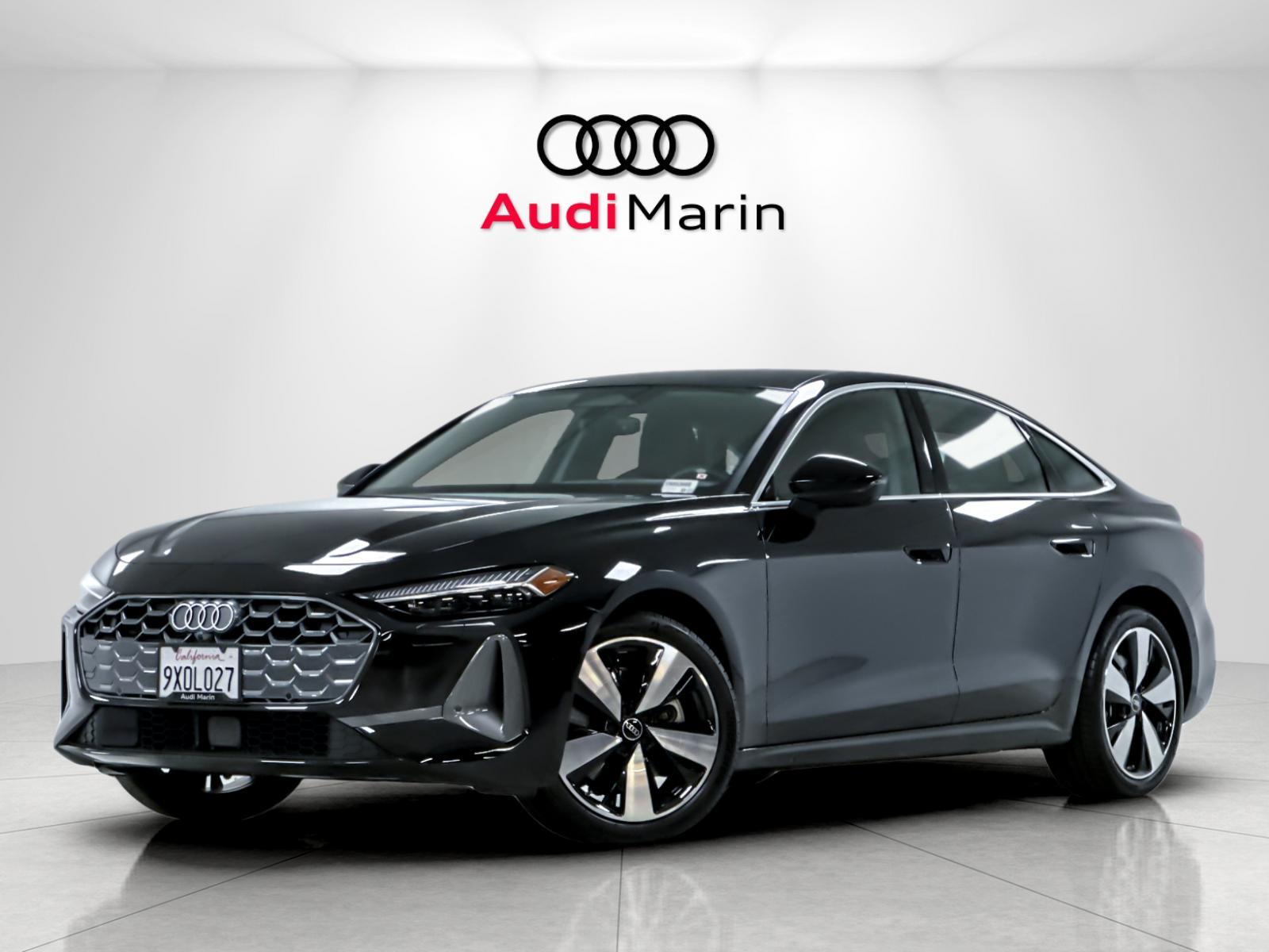 Mythos Black Metallic 2025 Audi A5 quattro Prestige Sedan Sedan All-Wheel Drive Automatic