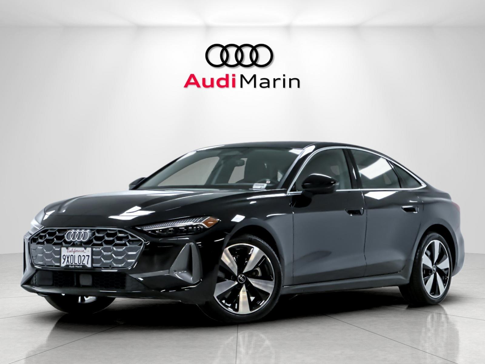 Mythos Black Metallic 2025 Audi A5 quattro Prestige Sedan Sedan All-Wheel Drive Automatic