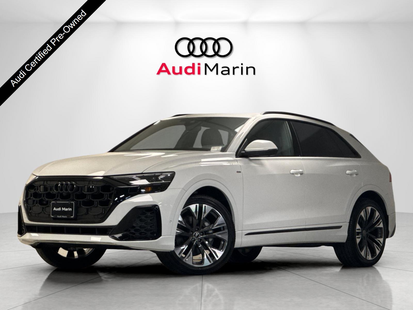 Glacier White Metallic 2026 Audi Q8 SUV / Crossover All-Wheel Drive Automatic